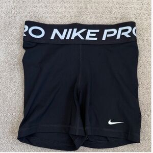 Black Nike Pro Training Shorts XS